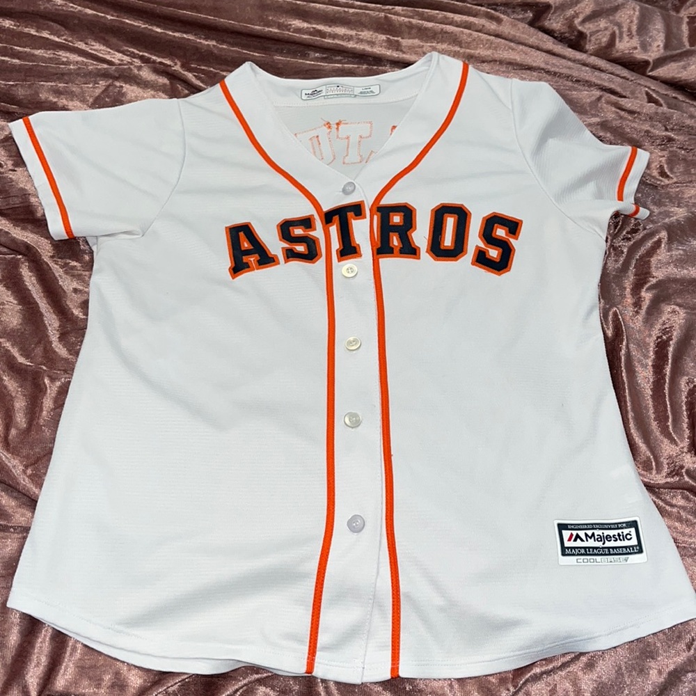 Women’s Altuve White Astros Jersey.